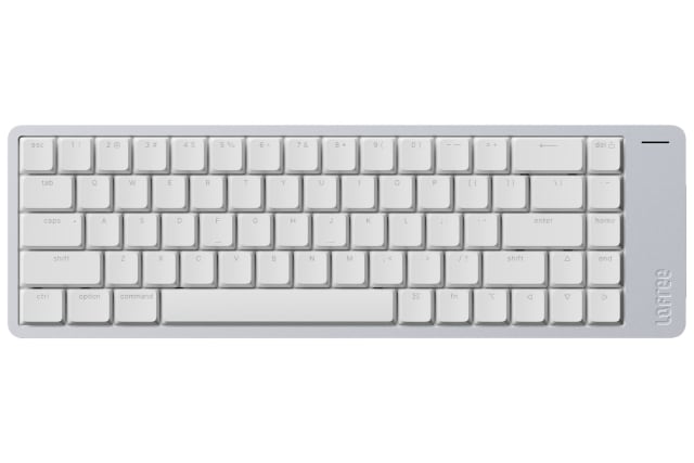 WOBKEY Zen65 Ultra - Warm Silver Keyboard · Milktooth